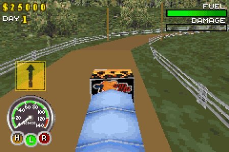 Мазатракеры (Big Mutha Truckers) Русская Версия (GBA) для Game boy