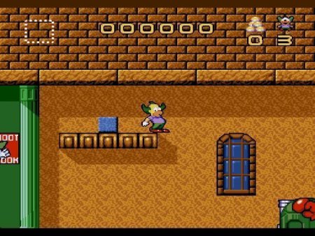 Симпсоны Дом Развлечений Красти (Simpsons Krustys Fun House) Русская Версия (16 bit) 