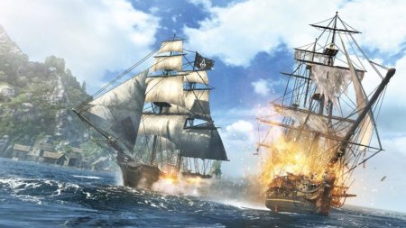 Игра Assassin's Creed 4 (IV): Черный флаг (Black Flag) Русская Версия (PS4) Playstation 4