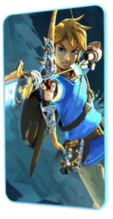 Кейс для хранения 24 игровых картриджей Zelda (Link & Mipha) (Switch)