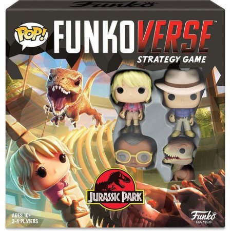 Настольная игра Funko POP! Funkoverse: Парк юрского периода (Jurassic Park) (100 Base) (46066)