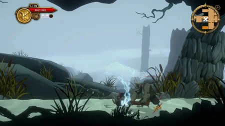 игра Curse of the Sea Rats Русская Версия (Switch) USED Б/У для Nintendo Switch