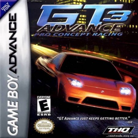 GT ADVANCE 3 Pro Concept Racing   (GBA)  Game boy