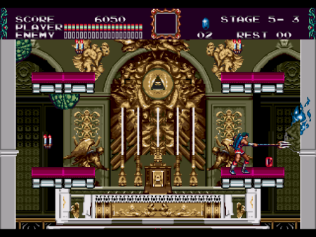 Кастлвания: Блудлайн (Castlevania: Bloodlines The New Generation) Русская Версия (16 bit) 