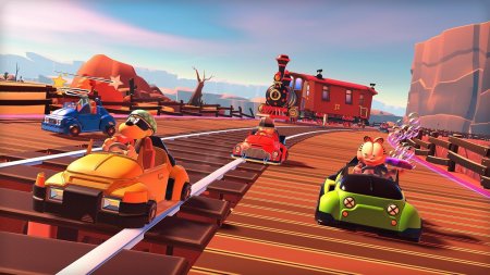 игра Garfield Kart 2: All You Can Drift Русская Версия (Switch) для Nintendo Switch