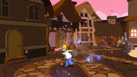Купить игру The Simpsons Game (Симпсоны) (PS3) USED Б/У для Sony Playstation 3