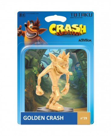  TOTAKU:   (Golden Crash. Limited Edition) (Crash Bandicoot) 10 