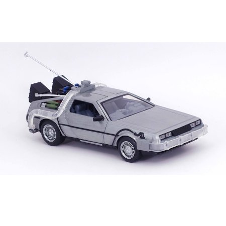 Модель машинки Jada Toys Hollywood Rides: Машина Времени (Time Machine) Назад в Будущее 1 (Back To The Future 1) (32911) 1:24  
