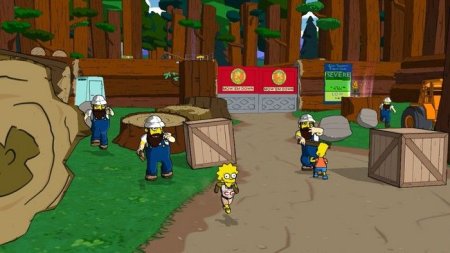 Купить игру The Simpsons Game (Симпсоны) (PS3) USED Б/У для Sony Playstation 3
