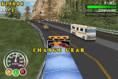 Мазатракеры (Big Mutha Truckers) Русская Версия (GBA) для Game boy