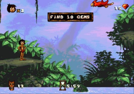 Книга джунглей (Jungle Book) Русская Версия (16 bit) 