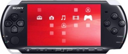   Sony PlayStation Portable Slim Lite PSP 3000 Black () USED /