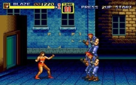 Коллекционный сборник 3 в 1 Улицы Ярости (Streets of Rage) (16BC-005) Русская Версия (16 bit) 