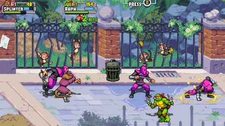 игра TMNT Teenage Mutant Ninja Turtles (Черепашки Ниндзя): Shredder's Revenge (Switch) для Nintendo Switch