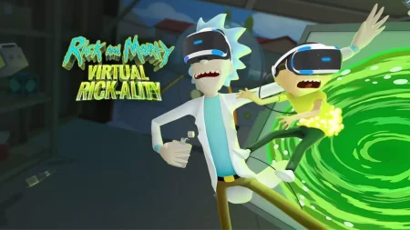 Игра Рик и Морти (Rick and Morty): Virtual Rick-ality (Только для PS VR) (PS4) USED Б/У Playstation 4