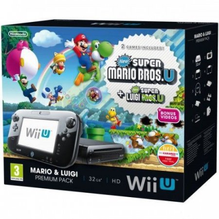   Nintendo Wii U 32 GB Premium Pack Mario and Luigi (Wii U) Nintendo Wii U