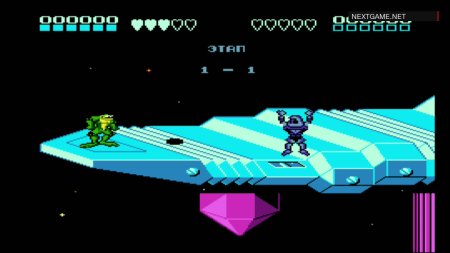 Боевые Жабы и Двойной Дракон (Battletoads Double Dragon) Русская Версия (8 bit) для Денди 