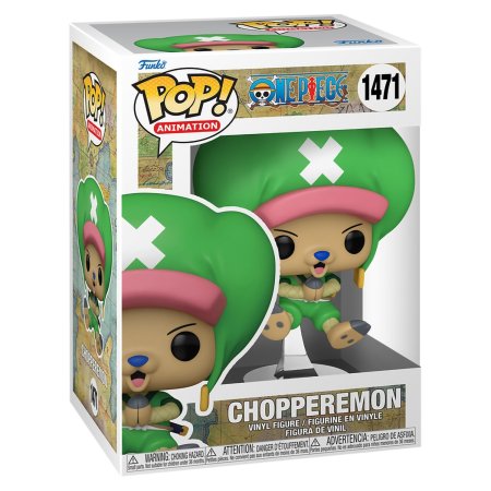 фигурки Фигурка Funko POP! Animation: Тони Тони Чоппер в костюме Вано (Chopperemon in Wano Outfit) Ван-Пис (One Piece) ((1471) 72106) 9,5 см