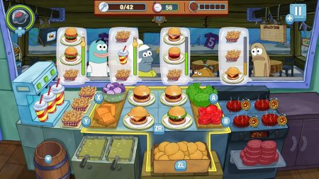 игра SpongeBob SquarePants: Krusty Cook-Off Extra Krusty Edition (Губка Боб Квадратные Штаны: Кулинарный Поединок ) Русская Версия (Switch) для Nintendo Switch