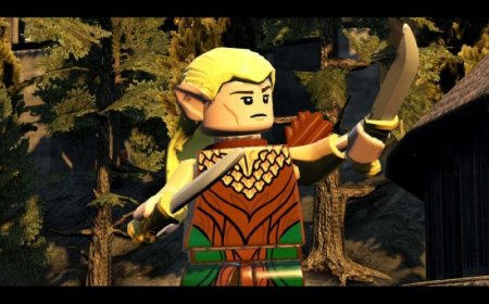 Игра LEGO Хоббит (The Hobbit) Русская Версия (PS4) USED Б/У Playstation 4