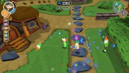    .  2-  (Phineas and Ferb Across the 2nd Dimension)   (PSP) 
