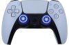 Накладки на стики для геймпада DualSense FPS Captain America\D6 (синий) (2 шт) (PS5/PS4)