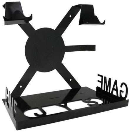  Настенное крепление + подставка для вертикальной установки консоли + держатель для дисков (JYS-P4120) (PS4) 