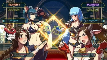 игра SNK Heroines: Tag Team Frenzy (Switch) USED Б/У для Nintendo Switch