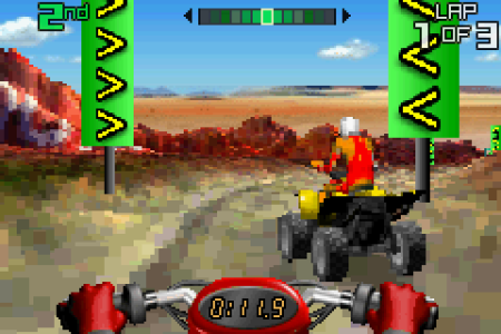 ATV: Thunder Ridge Racers (GBA) для Game boy