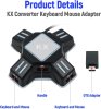  Разветвитель USB HUB KX Adapter Keyboard and Mouse Adapter (PS3/PS4/Xbox One/Switch) 