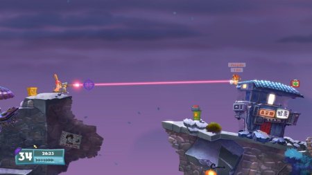 Игра Worms Battlegrounds + Worms WMD (PS4) Playstation 4