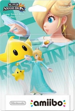 Amiibo: Интерактивная фигурка Розалина (Rosalina and Luma) (Super Smash Bros. Collection)