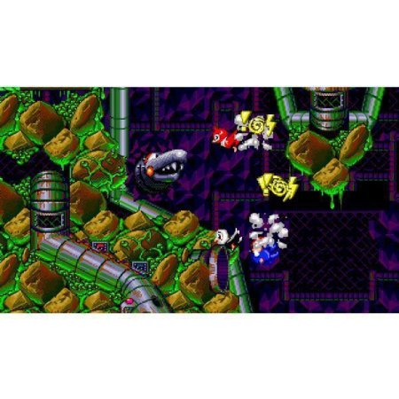 Ежик Соник Спинбол (Sonic Hedgehog Spinball) Русская Версия (16 bit) 