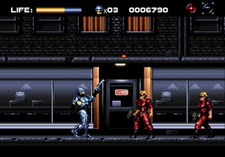 Коллекционный сборник 2 в 1 Робокоп (RoboCop) (16BC-011) Русская Версия (16 bit) 