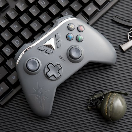 Геймпад беспроводной Controller Wireless M-1 Серый (Grey) (Xbox One/Series X/S/PS3/PC) 