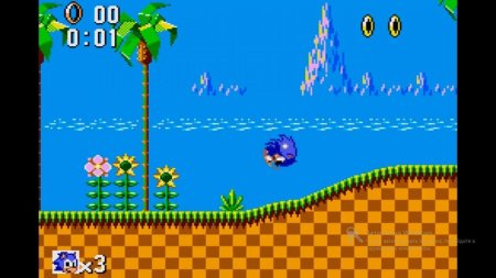 Соник Ежик (Sonic The Hedgehog) Русская Версия (8 bit) для Денди 