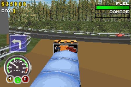 Мазатракеры (Big Mutha Truckers) Русская Версия (GBA) для Game boy