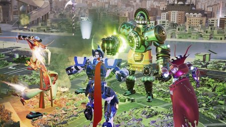 Игра Override: Mech City Brawl Super Charged Mega Edition (PS4) Playstation 4