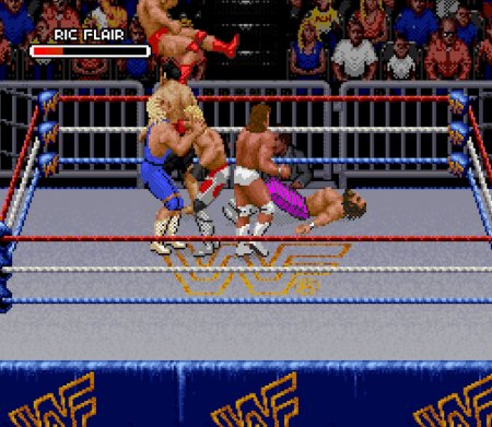 Реслинг Королевская битва (WWF Royal Rumble) (16 bit) 