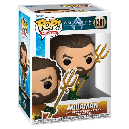 фигурки Фигурка Funko POP! Vinyl: Аквамен в костюме героя (Aquaman Hero Suit) Аквамен и потерянное царство (Aquaman And The Lost Kingdom) ((1301) 67565) 9,5 см
