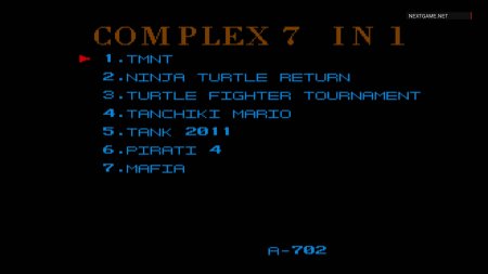 Сборник игр 7 в 1 A-704 World of Tanks / Танки 2011 / МАРИО + ТАНЧИКИ / Battle Tank Русская Версия (16 bit) 
