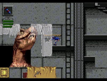 Парк юрского периода (Jurassic Park) Русская Версия (16 bit) 