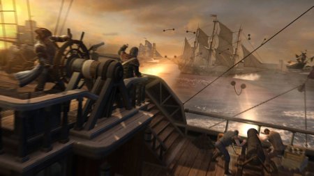 игра Assassin's Creed 3 (III) Обновленная версия. Русская Версия (Switch) USED Б/У для Nintendo Switch