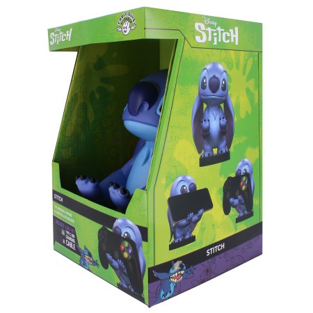  Фигурка подставка для геймпада/телефона Cable Guys: Стич (Stitch) Лило и Стич (Lilo & Stitch) 23 см 