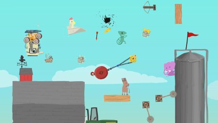 игра Ultimate Chicken Horse A-Neigh-Versary Edition Русская Версия (Switch) для Nintendo Switch