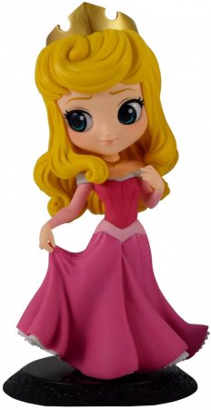  Banpresto Q Posket Disney Characters:   (Sleeping Beauty)      (Princess Aurora A Pink Dress) (82455P) 14 
