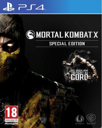  Mortal Kombat 10 (X)   (Special Edition)   (PS4) USED / Playstation 4