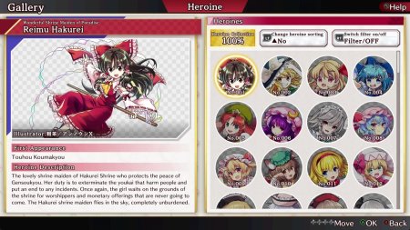 игра Touhou Danmaku Kagura: Phantasia Lost (Switch) для Nintendo Switch