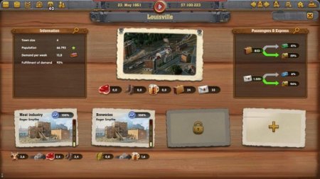 Игра Railway Empire Русская Версия (PS4) Playstation 4