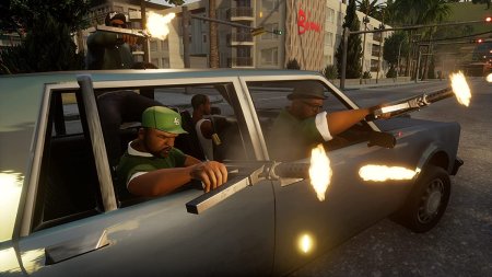 игра GTA: Grand Theft Auto: The Trilogy The Definitive Edition Русская Версия (Switch) для Nintendo Switch